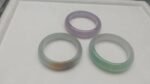 3pcs perfect new arrivals jadeite bangles total $550 for Ann